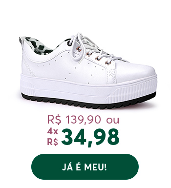 Tênis Casual Branco