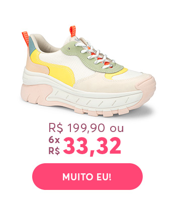 Dad Sneaker Flatform Branco